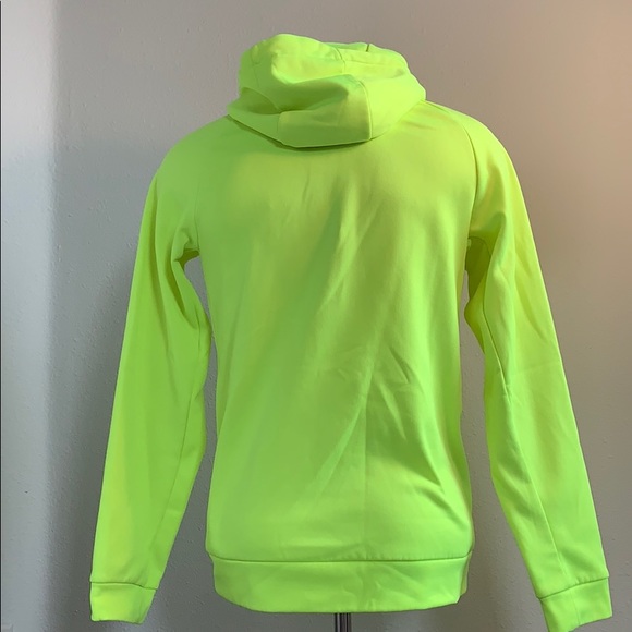 Nike THERMA-FIT Fleece Lined Neon Yellow Size S - Picture 4 of 10